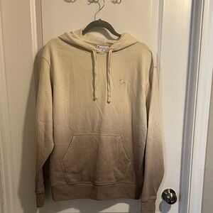 Champion Men's Beige Ombre Hoodie